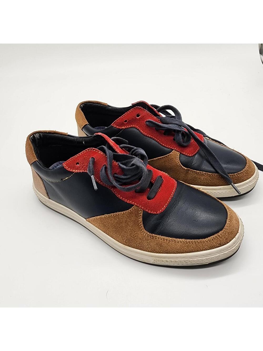 Camper Portol multicolor sneakers blend of leather and suede 8